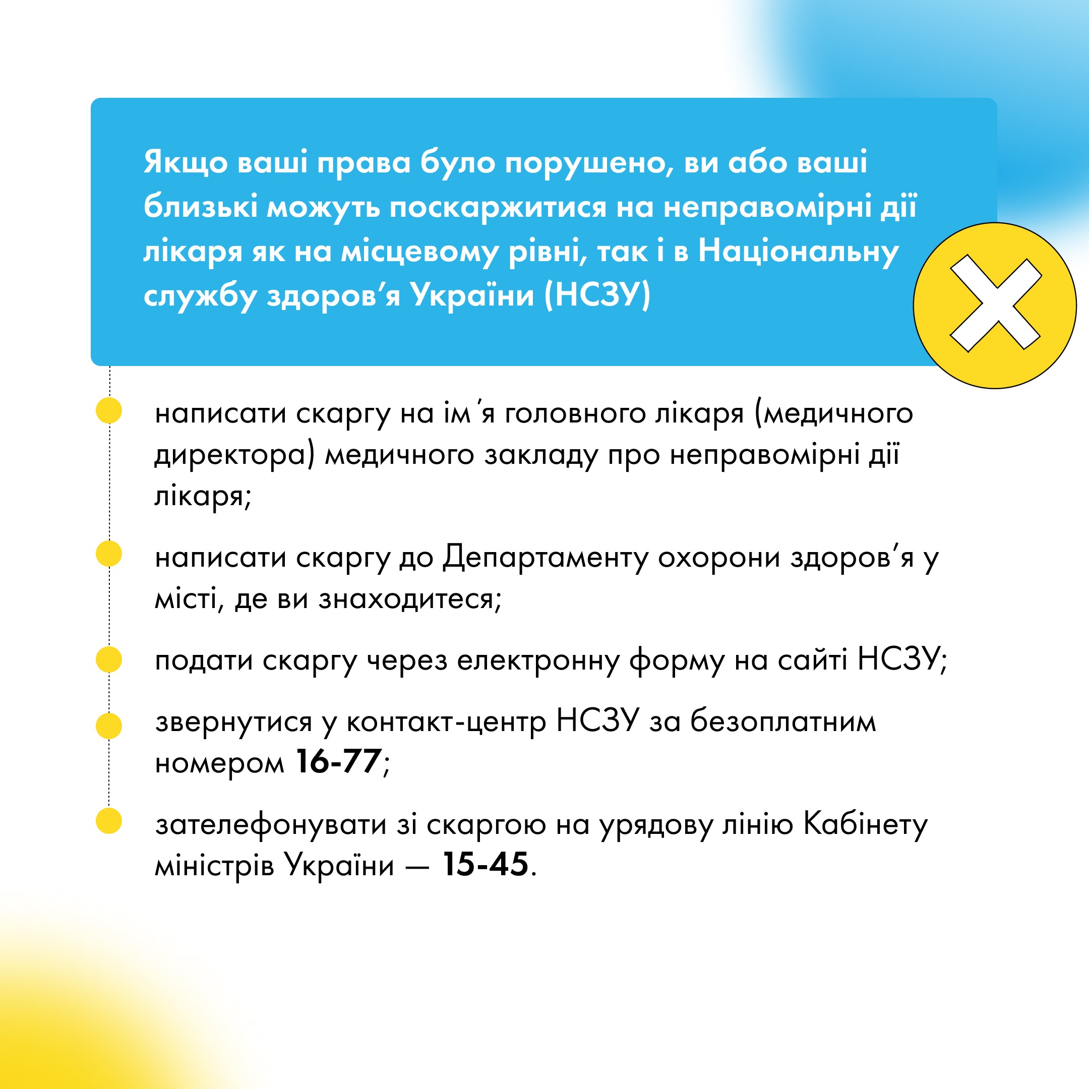 Програма медичних гарантій: на що має право пацієнт